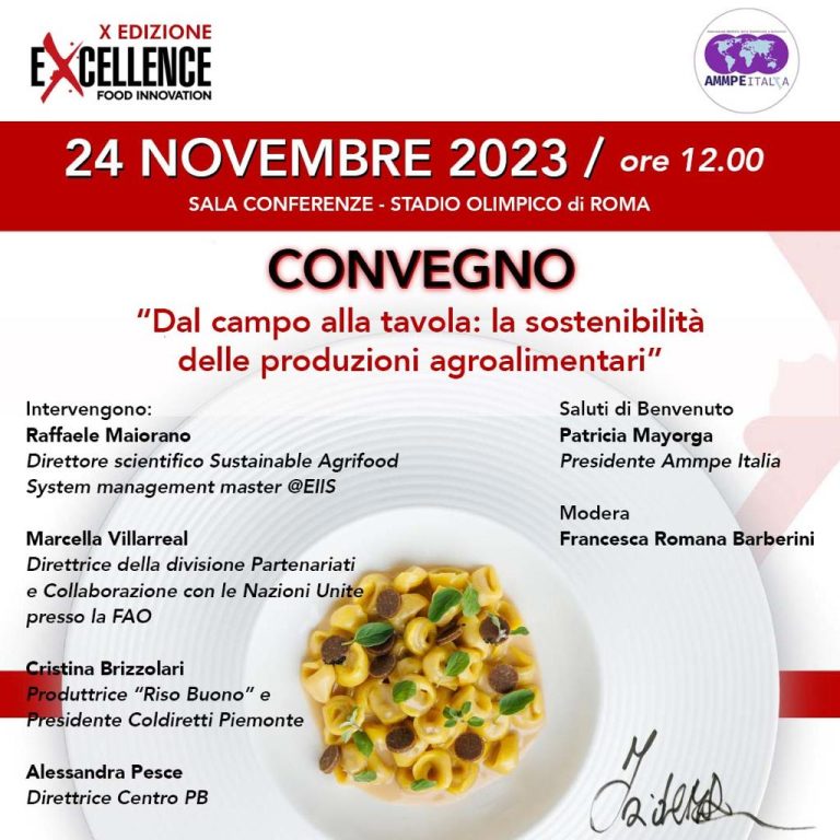 Dal campo alla tavola: la sostenibilità delle produzioni agroalimentari